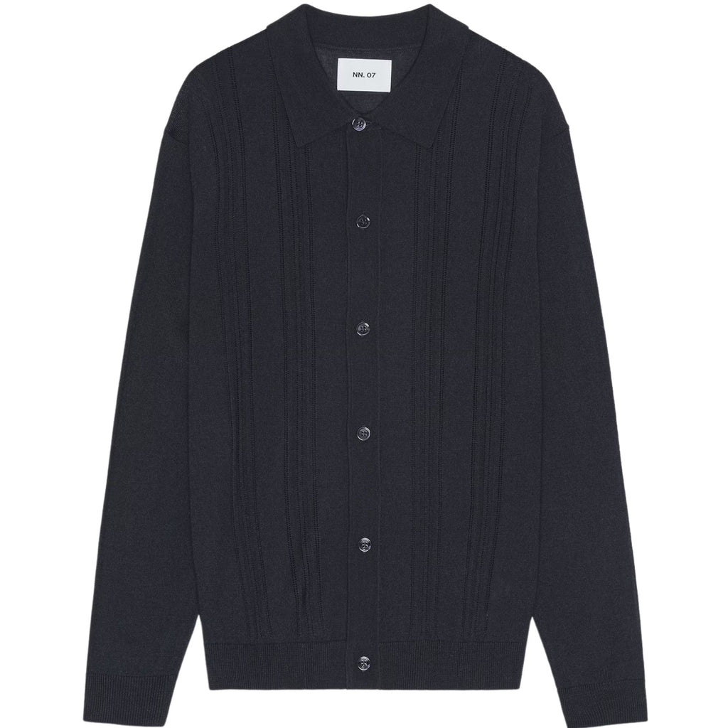 Thor Long Sleeve Polo Shirt - Deep Navy