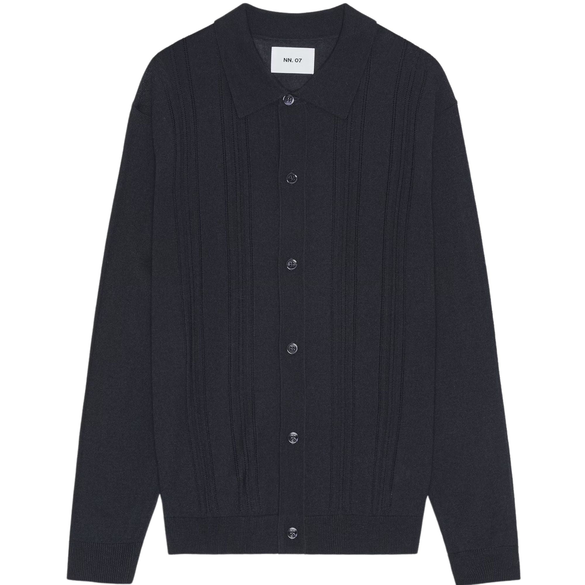 Thor Long Sleeve Polo Shirt - Deep Navy