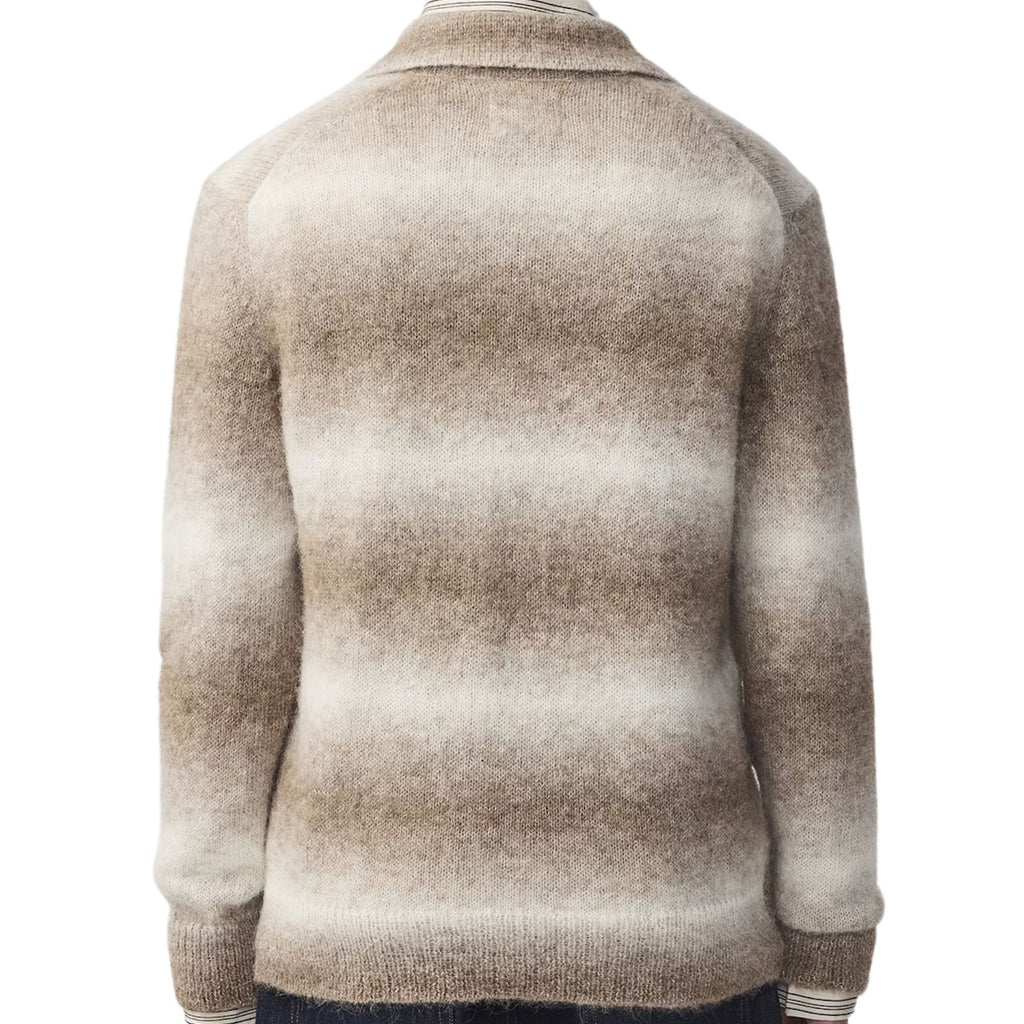 Alfie Alpaca Blend Sweater - Light Camel