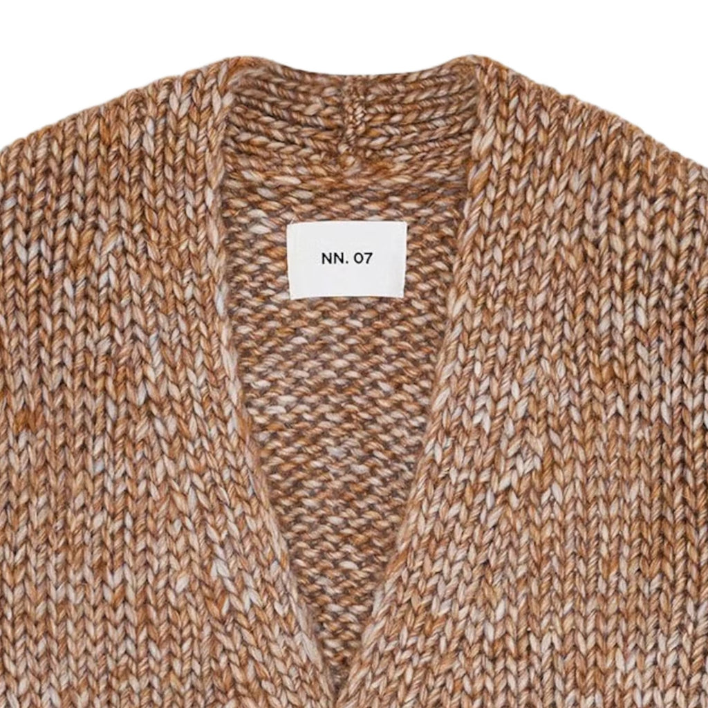 Osky Mouline Cardigan - Caramel