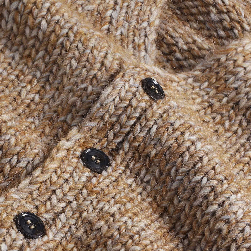 Osky Mouline Cardigan - Caramel
