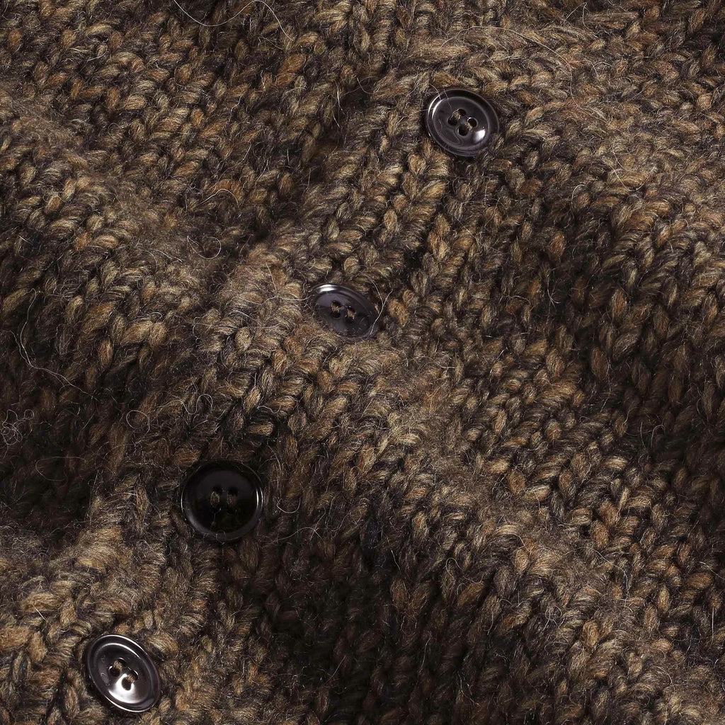 NN07 Osky Mouline Cardigan - Demitasse