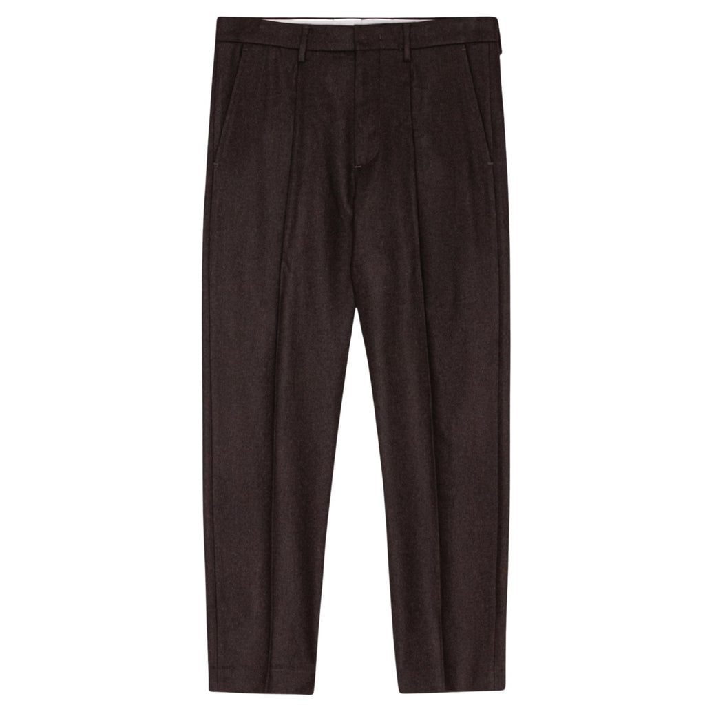Bill Tapered Leg Regular Fit Trouser - Brown