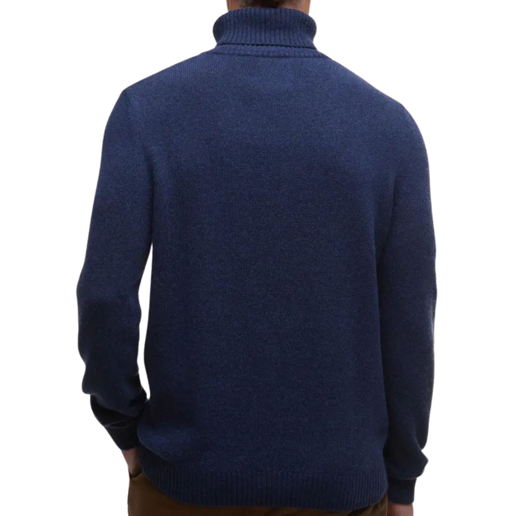 Kelp Roll-Neck Jumper - Navy