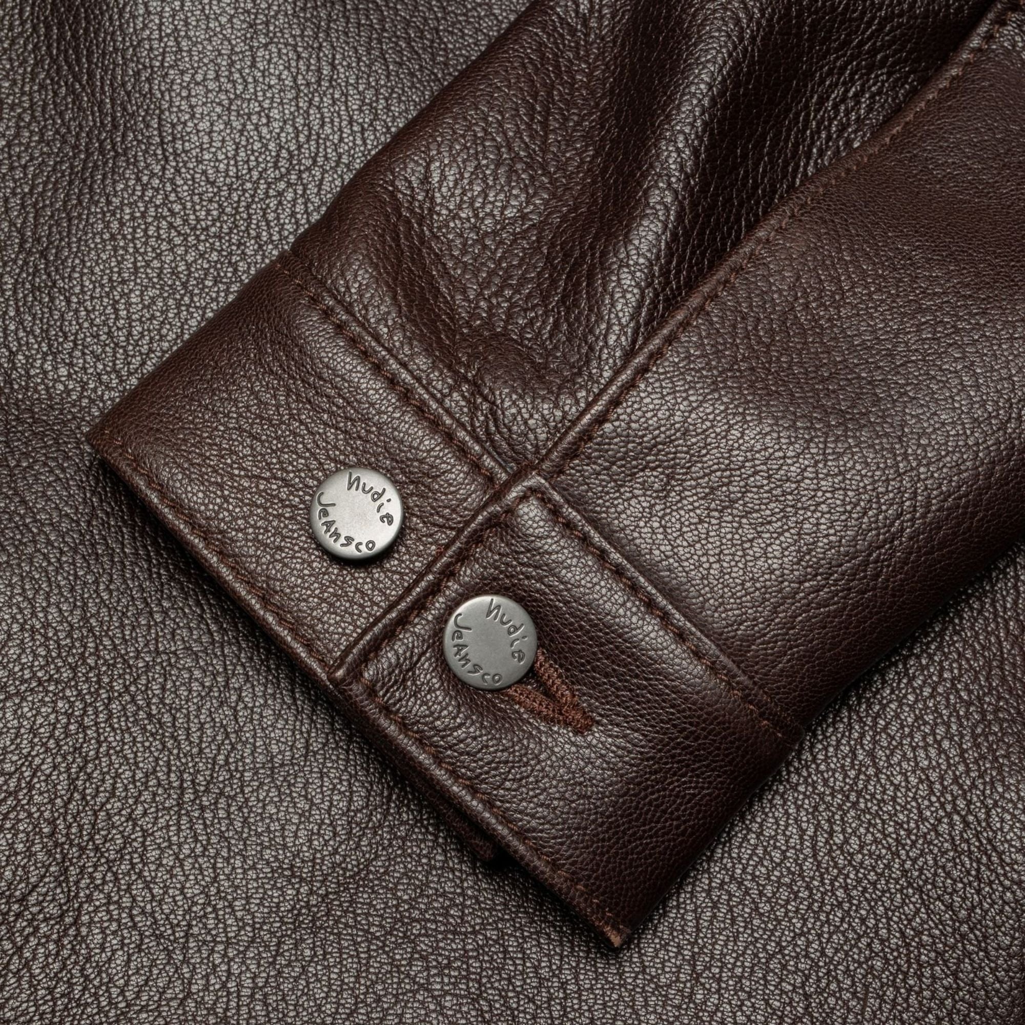 Nudie Jeans Joppe Western Leather Jacket - 160942-BRN – Stuarts London