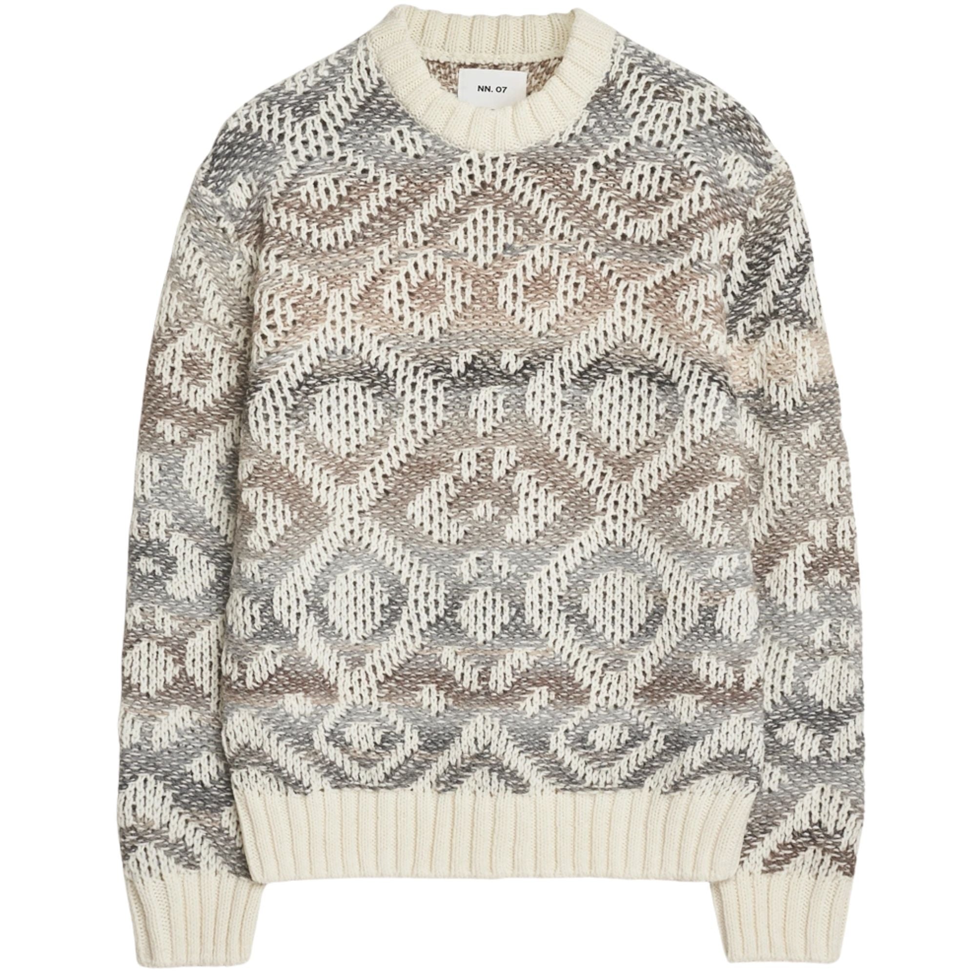Brady Heavy Knitted Sweater - Ivory