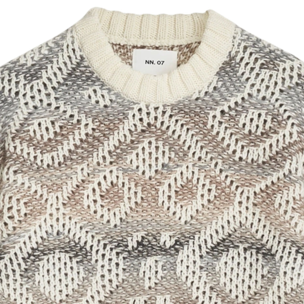 Brady Heavy Knitted Sweater - Ivory
