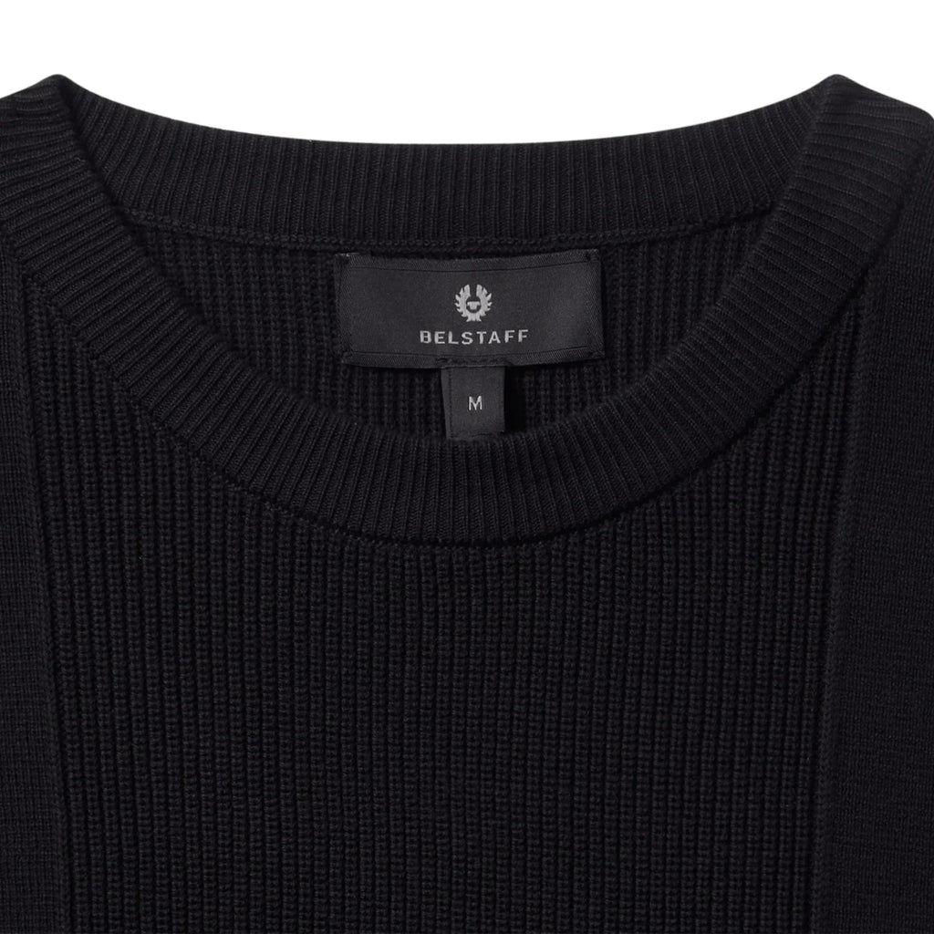 Belstaff Commander Crewneck Jumper - Black