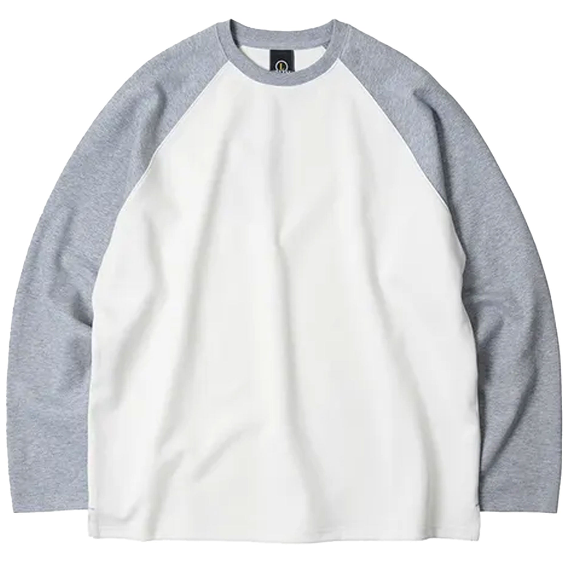 Raglan Long Sleeve Tee - Gray