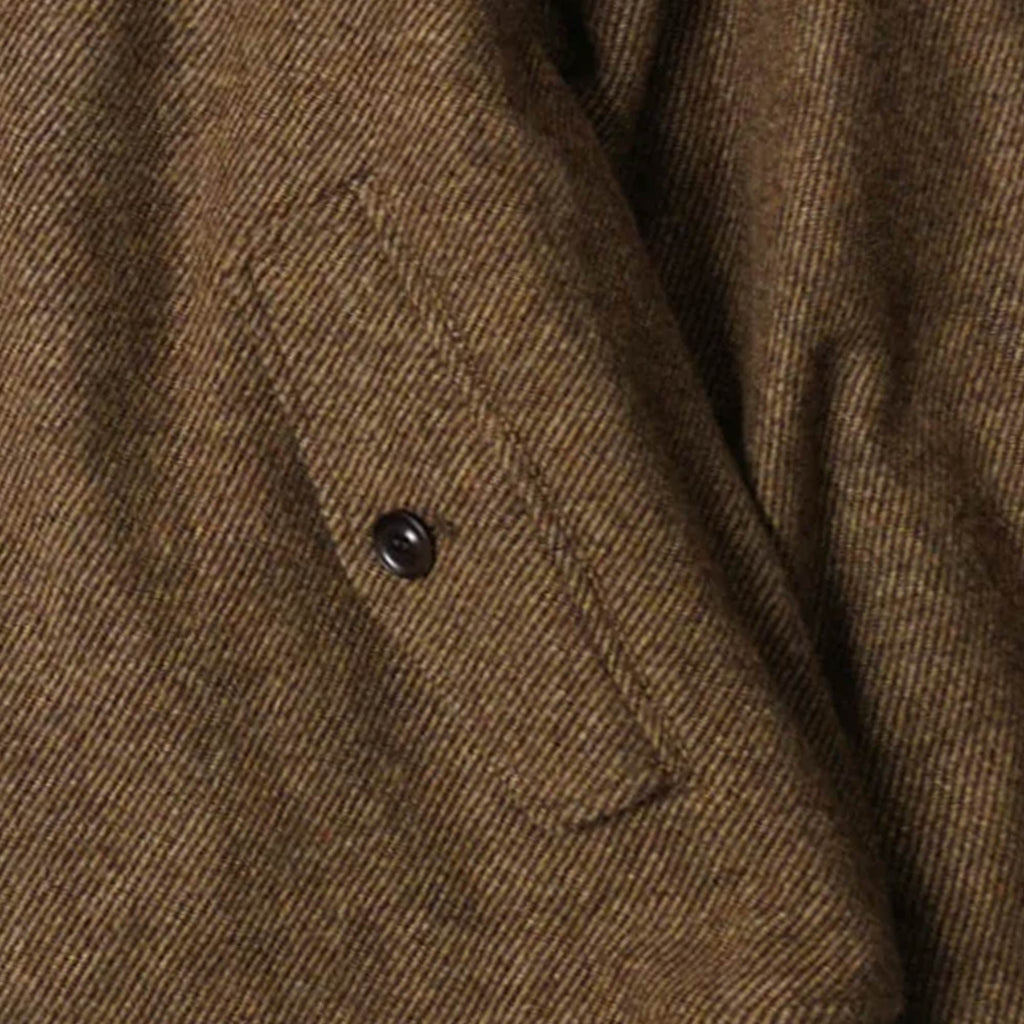 FrizmWORKS Wool Harrington Jacket - Brown