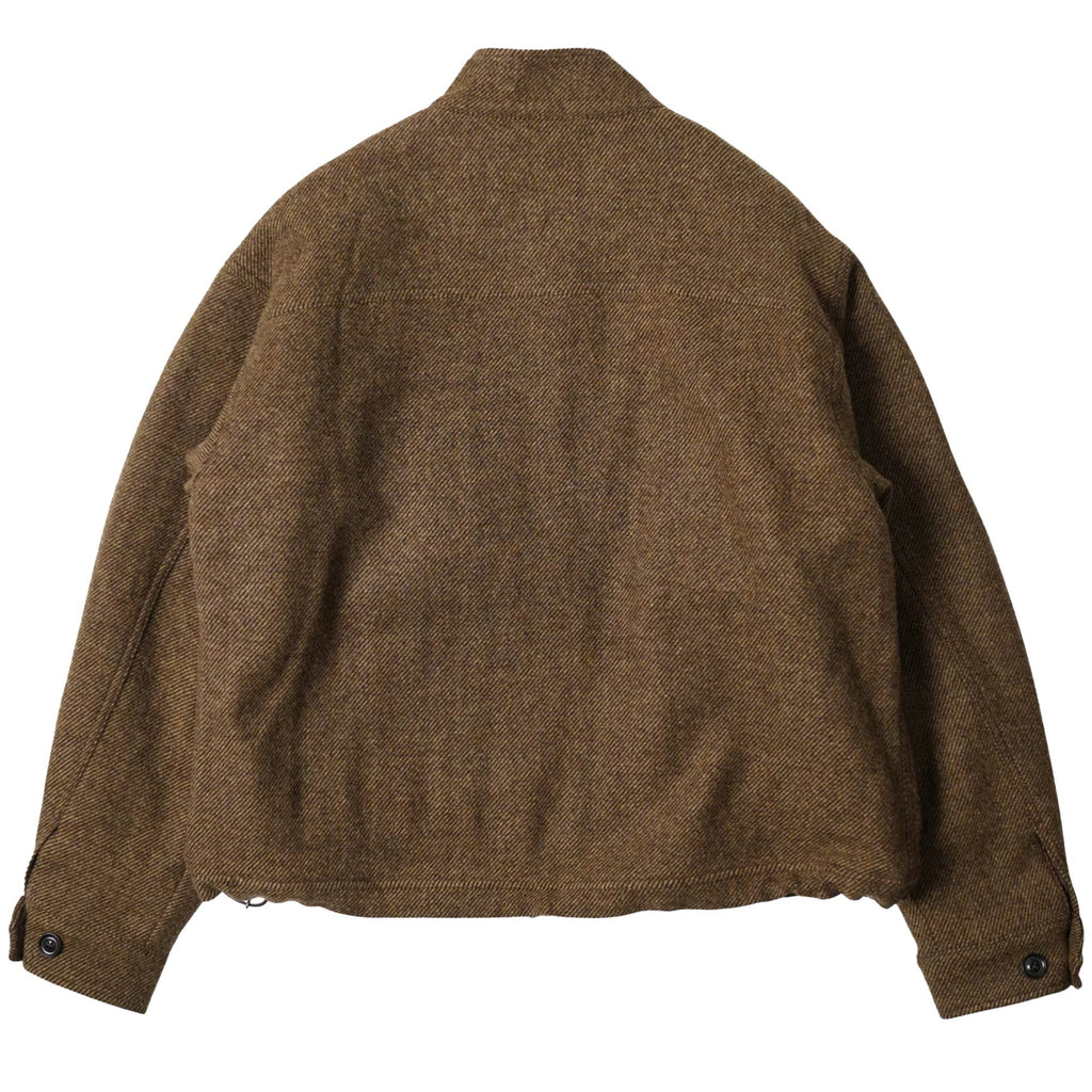 FrizmWORKS Wool Harrington Jacket - Brown