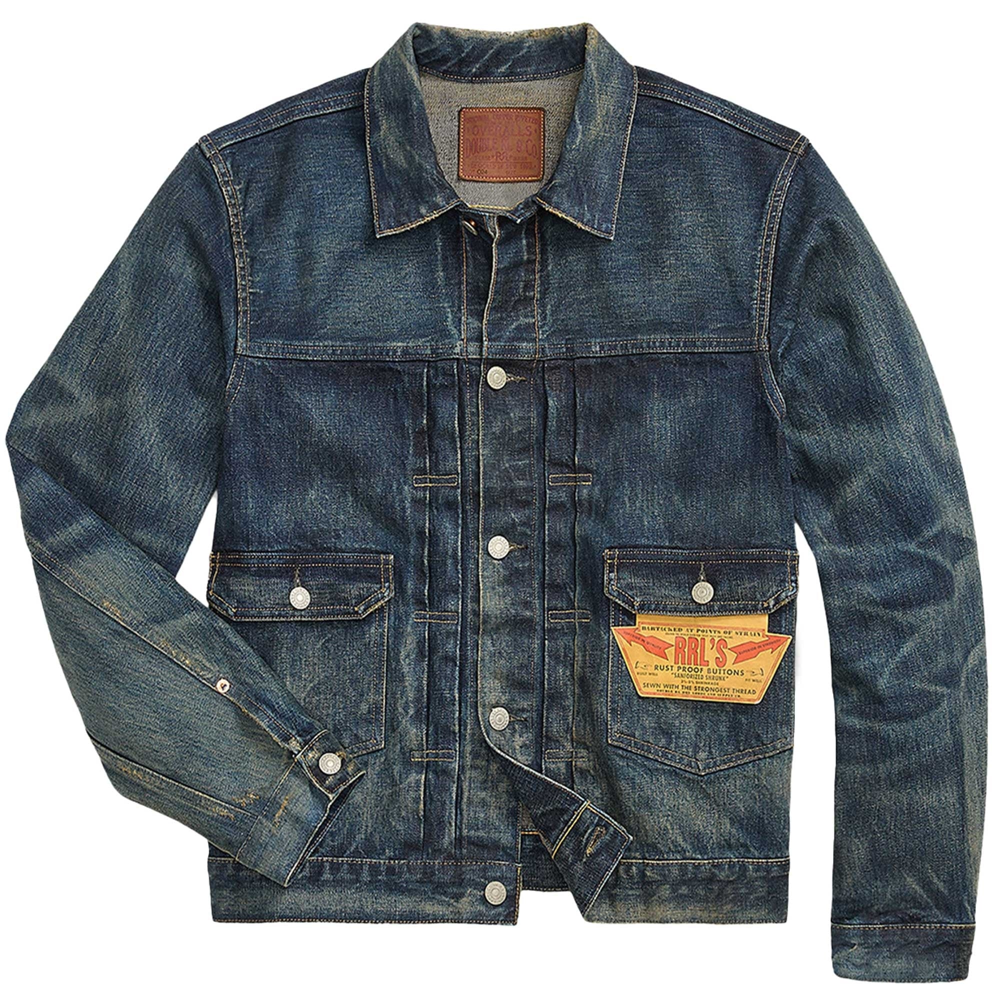 ジャケット・アウター 70s ralph lauren type 2nd denim jacket RRL by Ralph Lauren Denim Trucker Type II Jacket - Denim – Stuarts