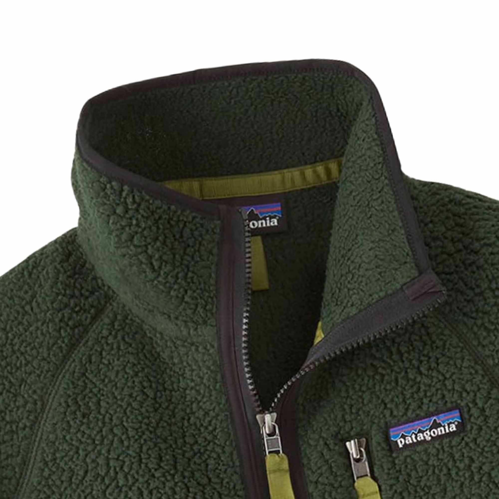 Retro Pile Jacket - Green