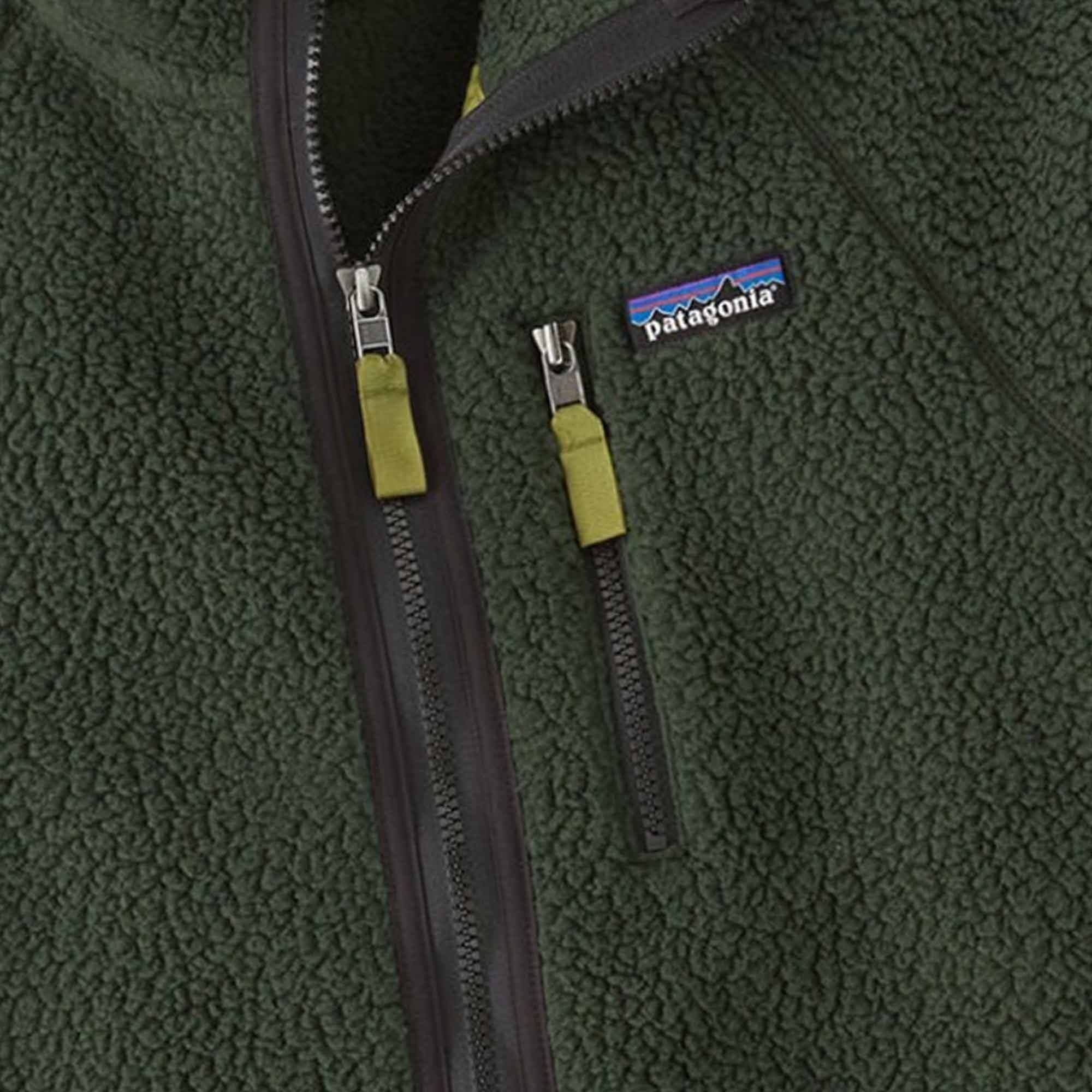 Retro Pile Jacket - Green