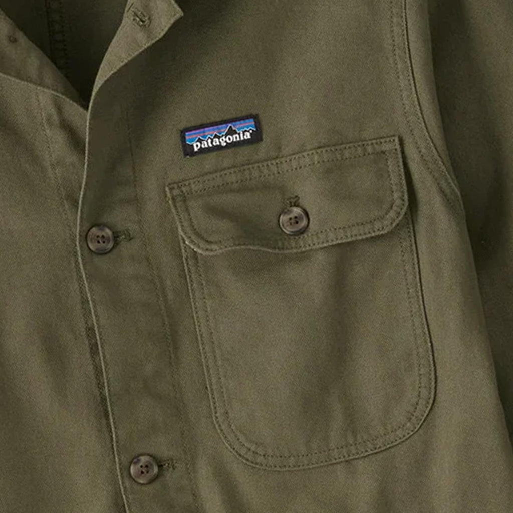 Patagonia Point Reyes Canvas Jacket - Green