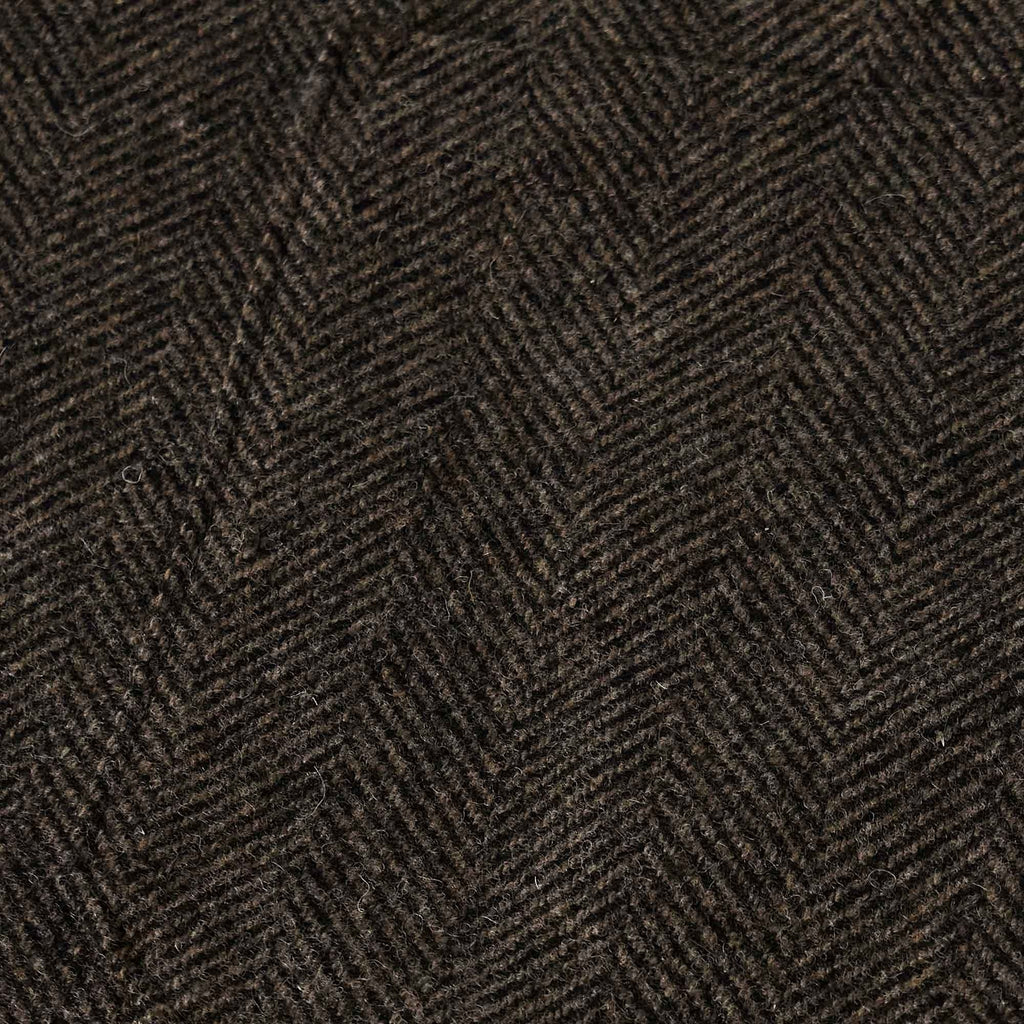 Labura Herringbone Virgin Wool Jacket - Brown