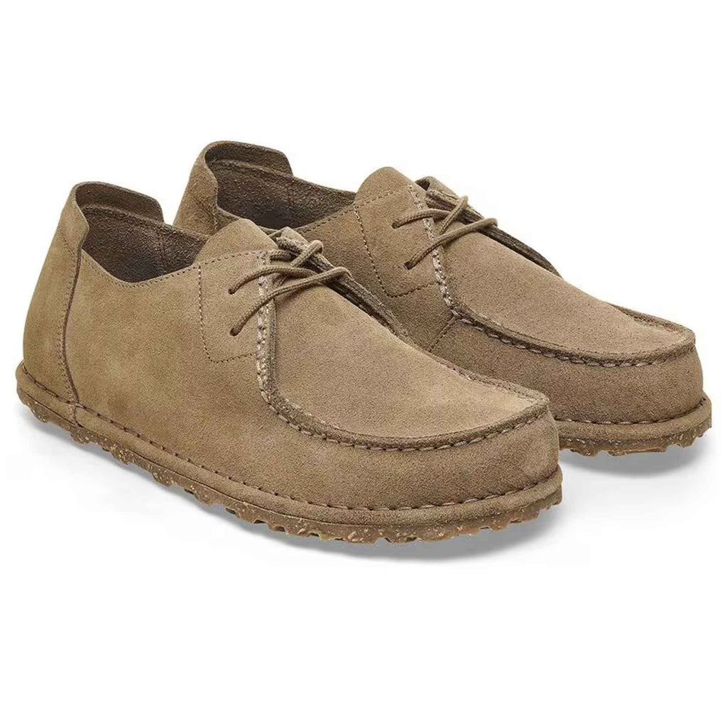 Utti Lace Suede Leather - Gray Taupe