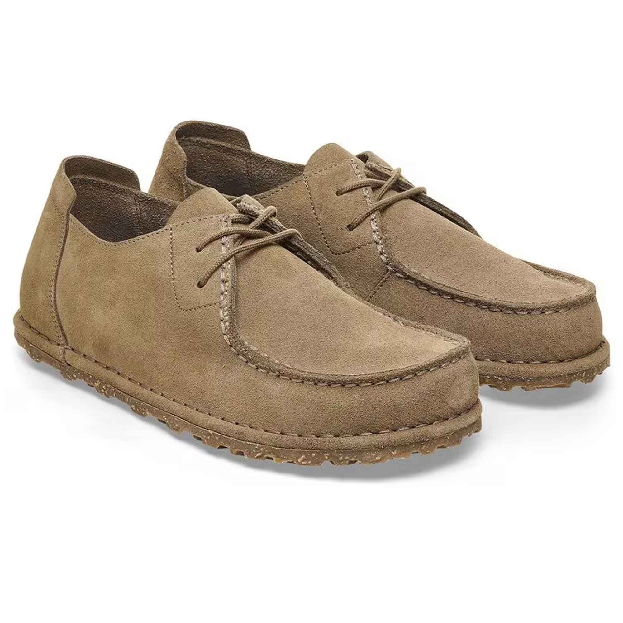 Utti Lace Suede Leather - Gray Taupe