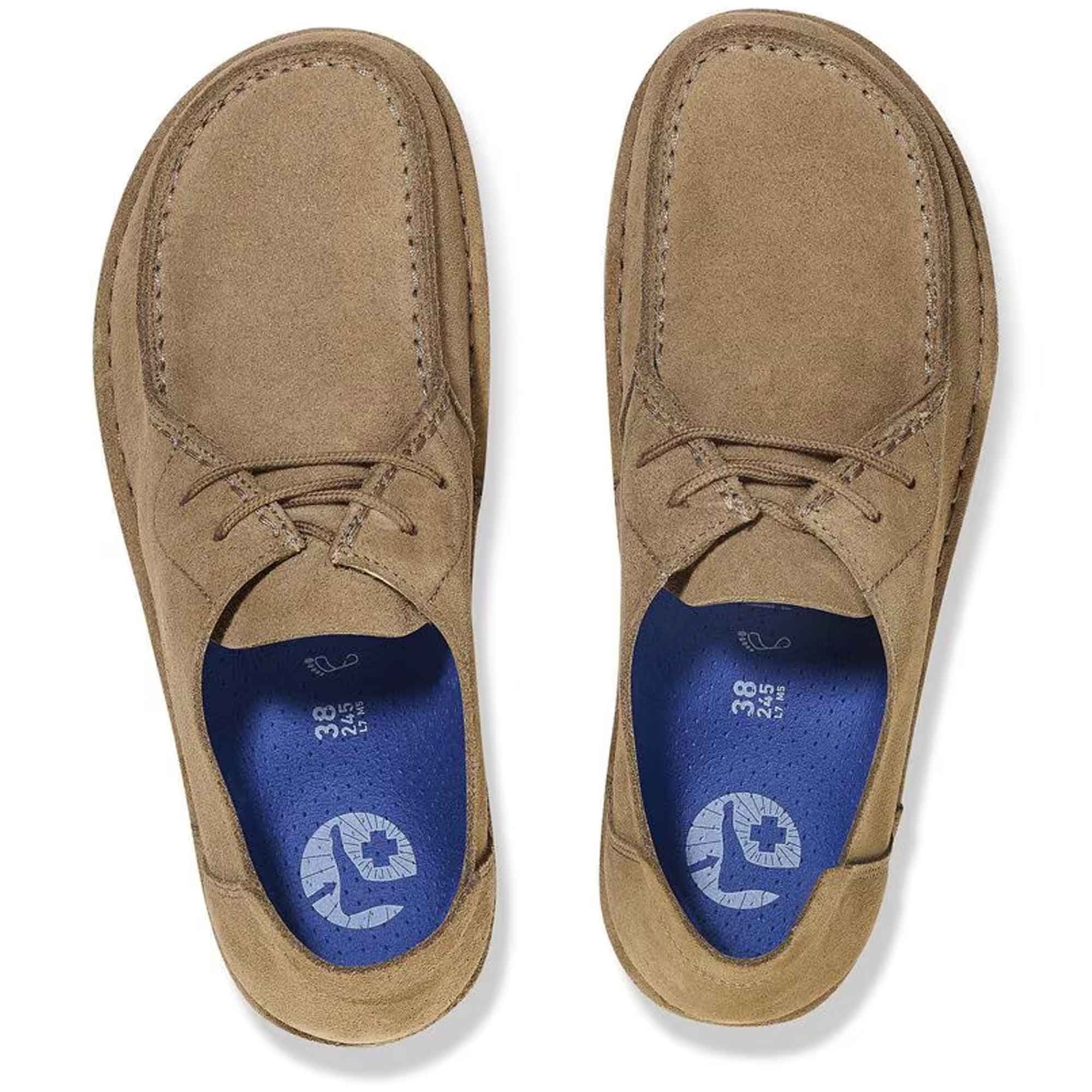 Utti Lace Suede Leather - Gray Taupe