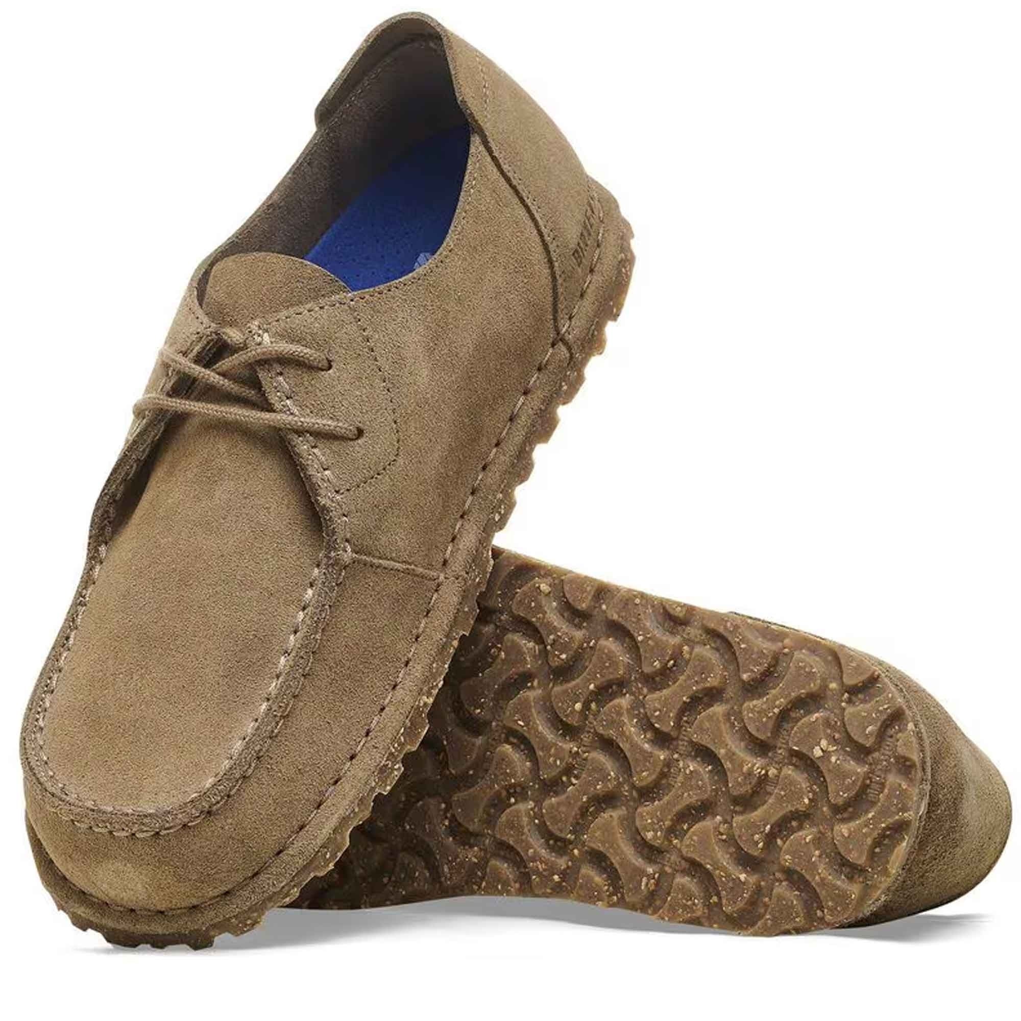 Utti Lace Suede Leather - Gray Taupe