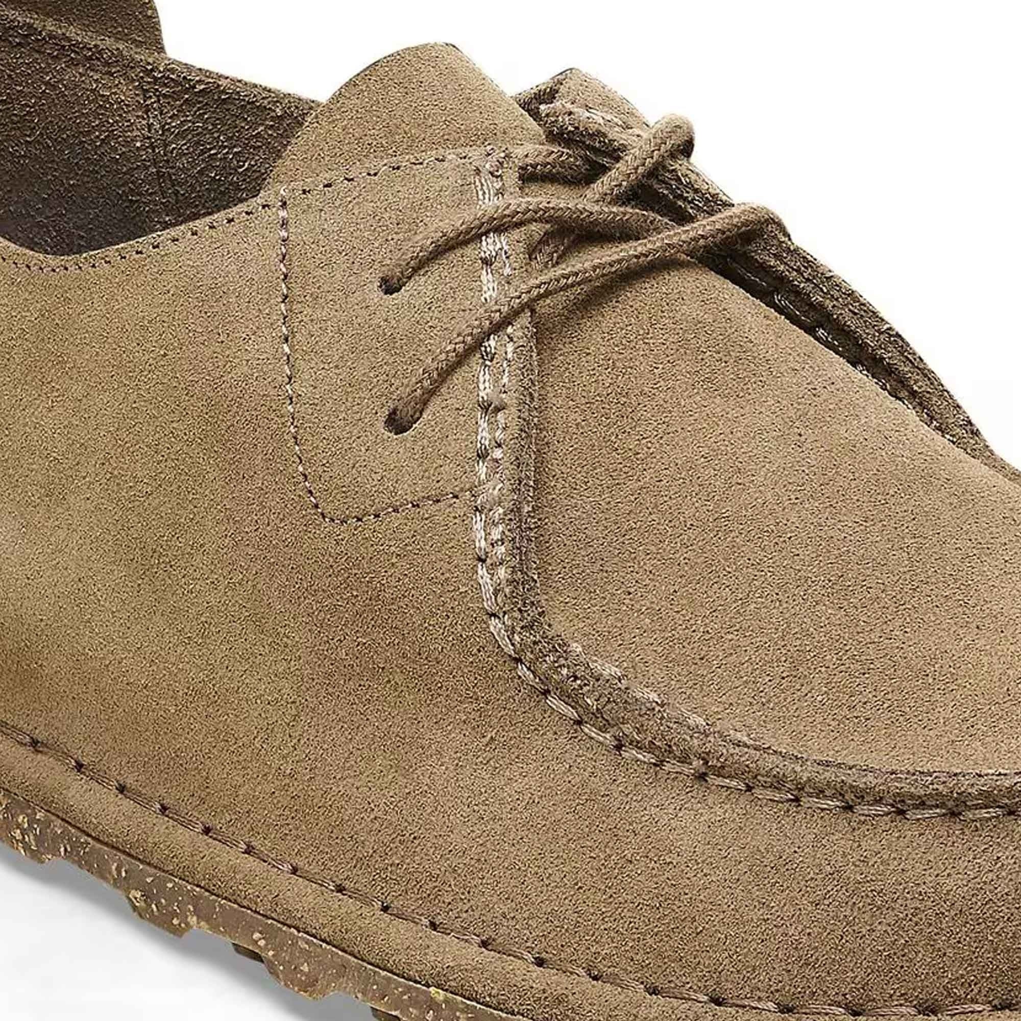 Utti Lace Suede Leather - Gray Taupe