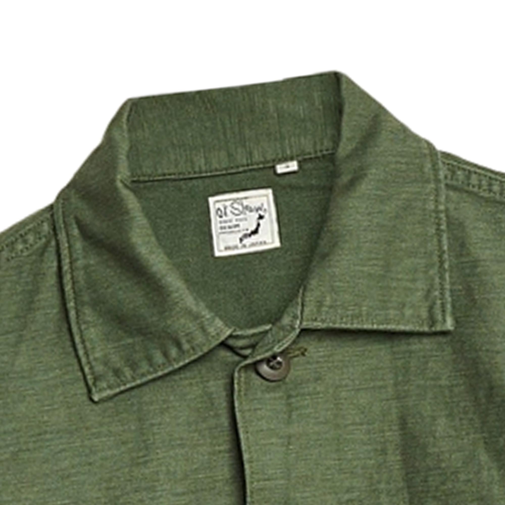 Orslow US Army Fatigue Shirt - Green 03-8045-216K – Stuarts London