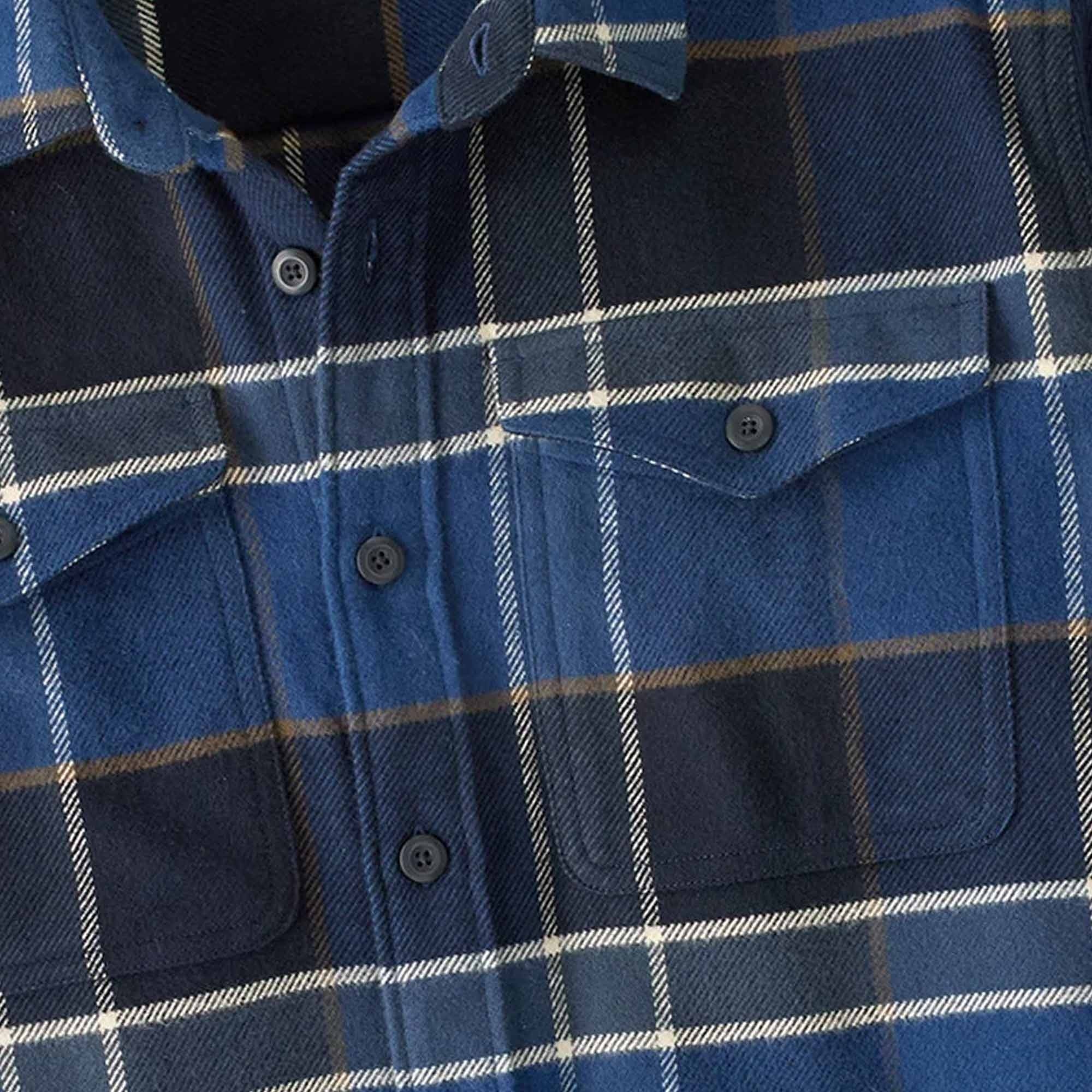 Patagonia Fjord Flannel Shirt - Blue