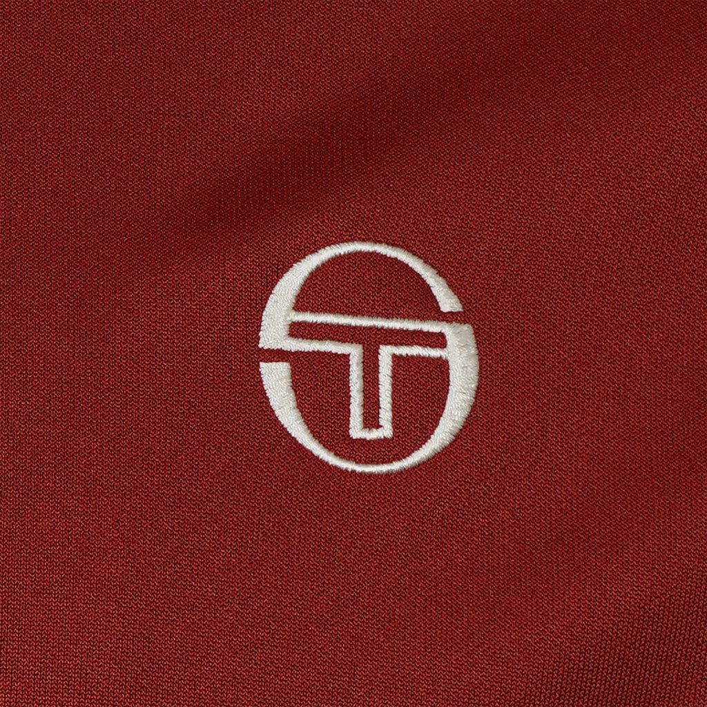 x Stuarts Dallas Track Top - Merlot