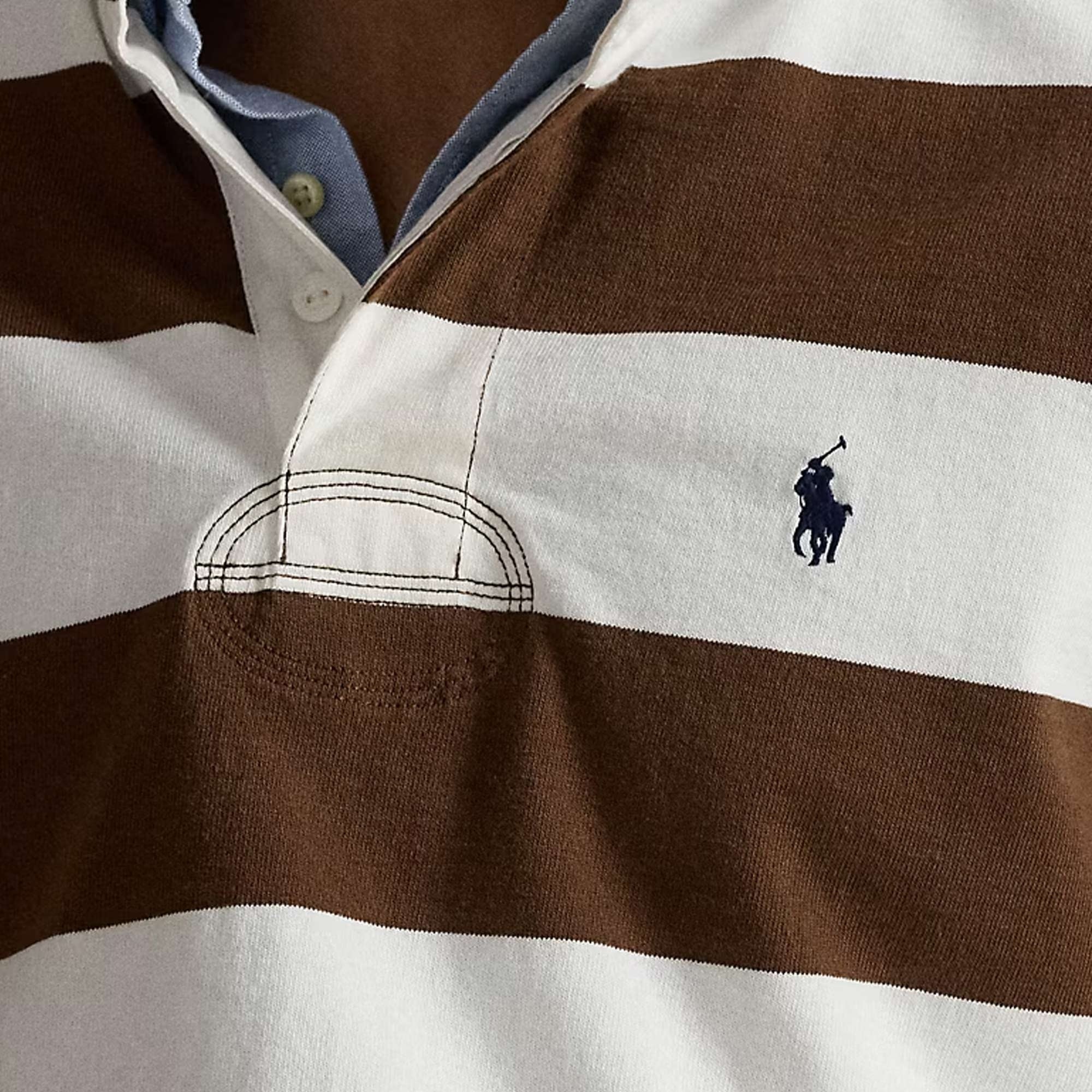 Polo Ralph Lauren The Iconic Rugby Shirt - Russet – Stuarts London