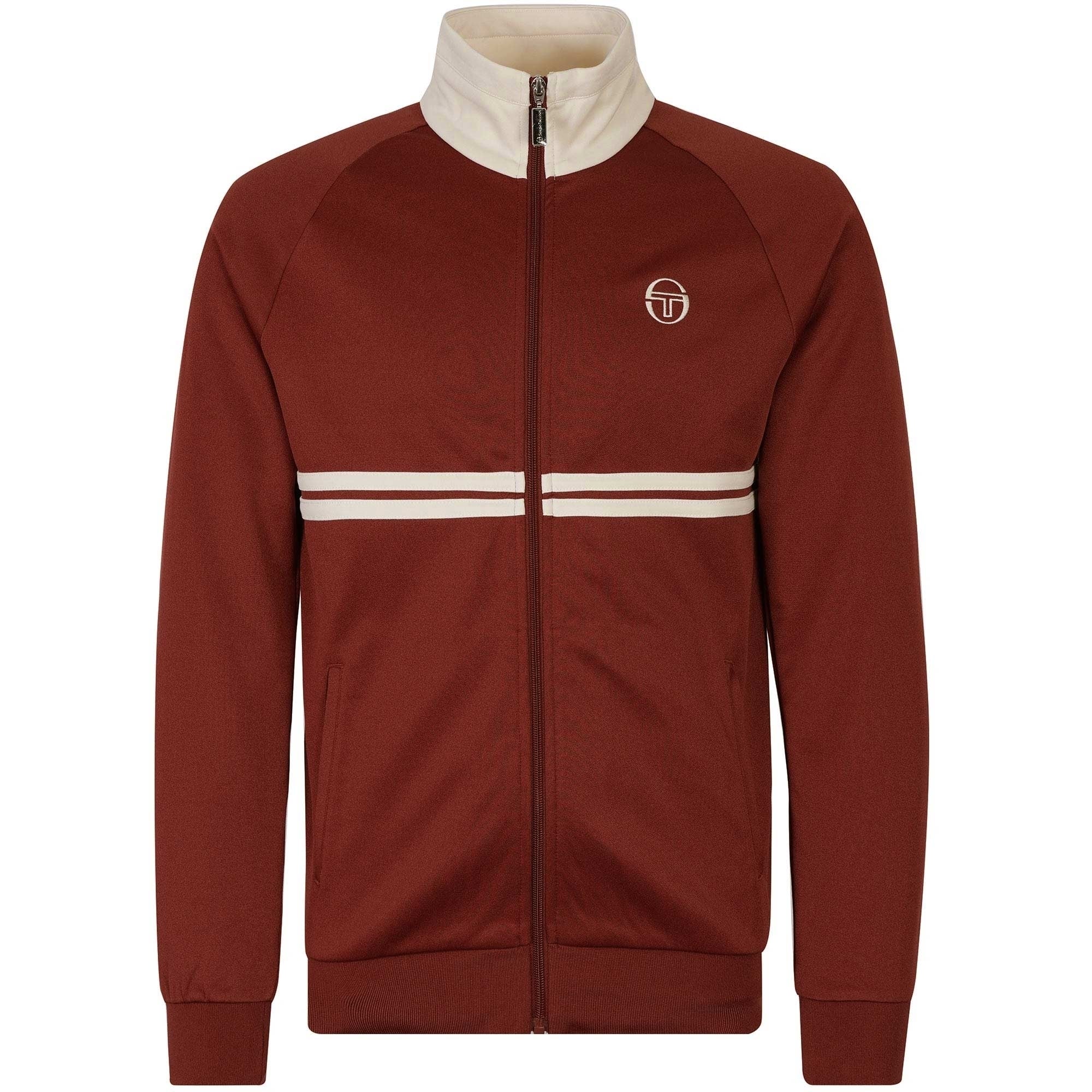 x Stuarts Dallas Track Top - Merlot