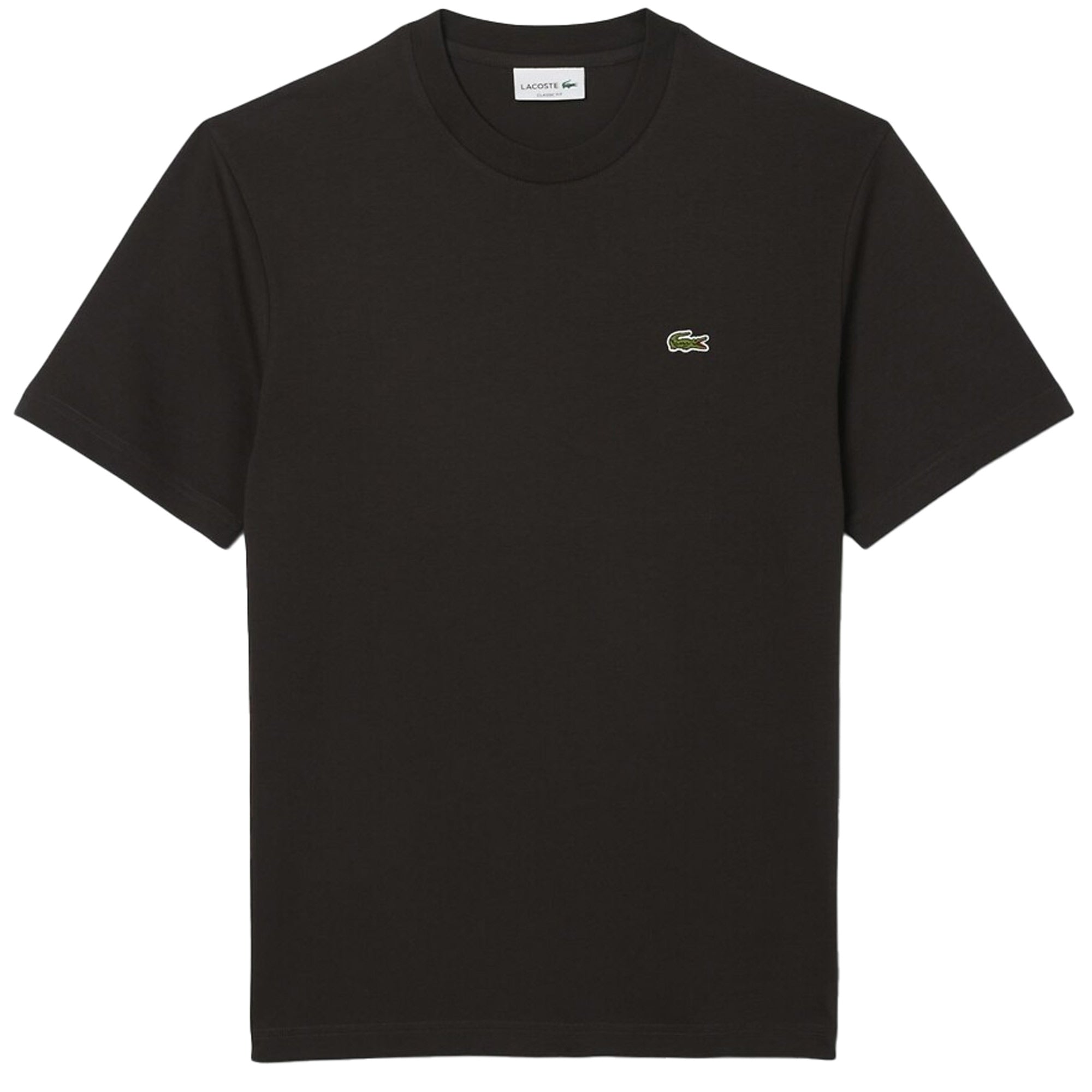 Lacoste Crew Neck T-Shirt - Brown