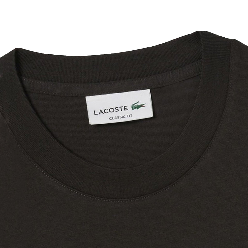 Lacoste Crew Neck T-Shirt - Brown