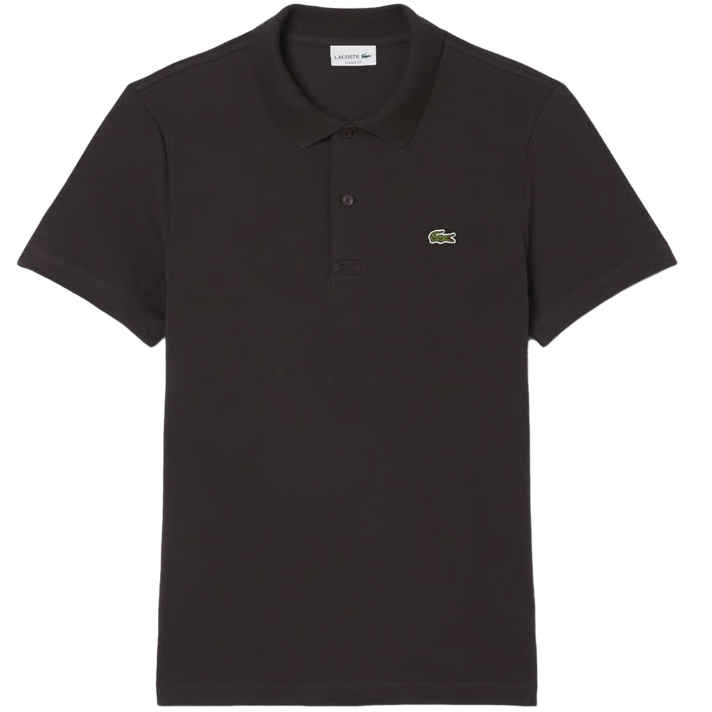 Lacoste Short Sleeve Polo Shirt - Brown
