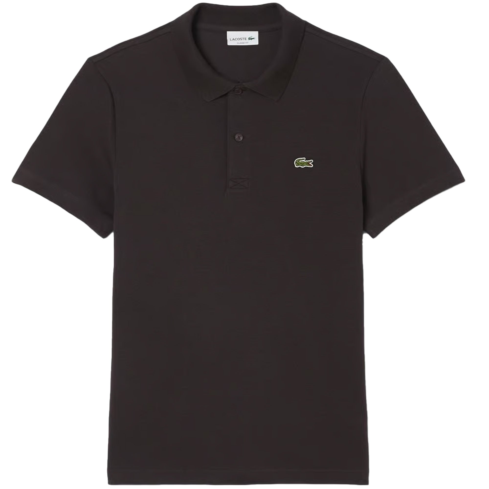 Lacoste Short Sleeve Polo Shirt - Brown