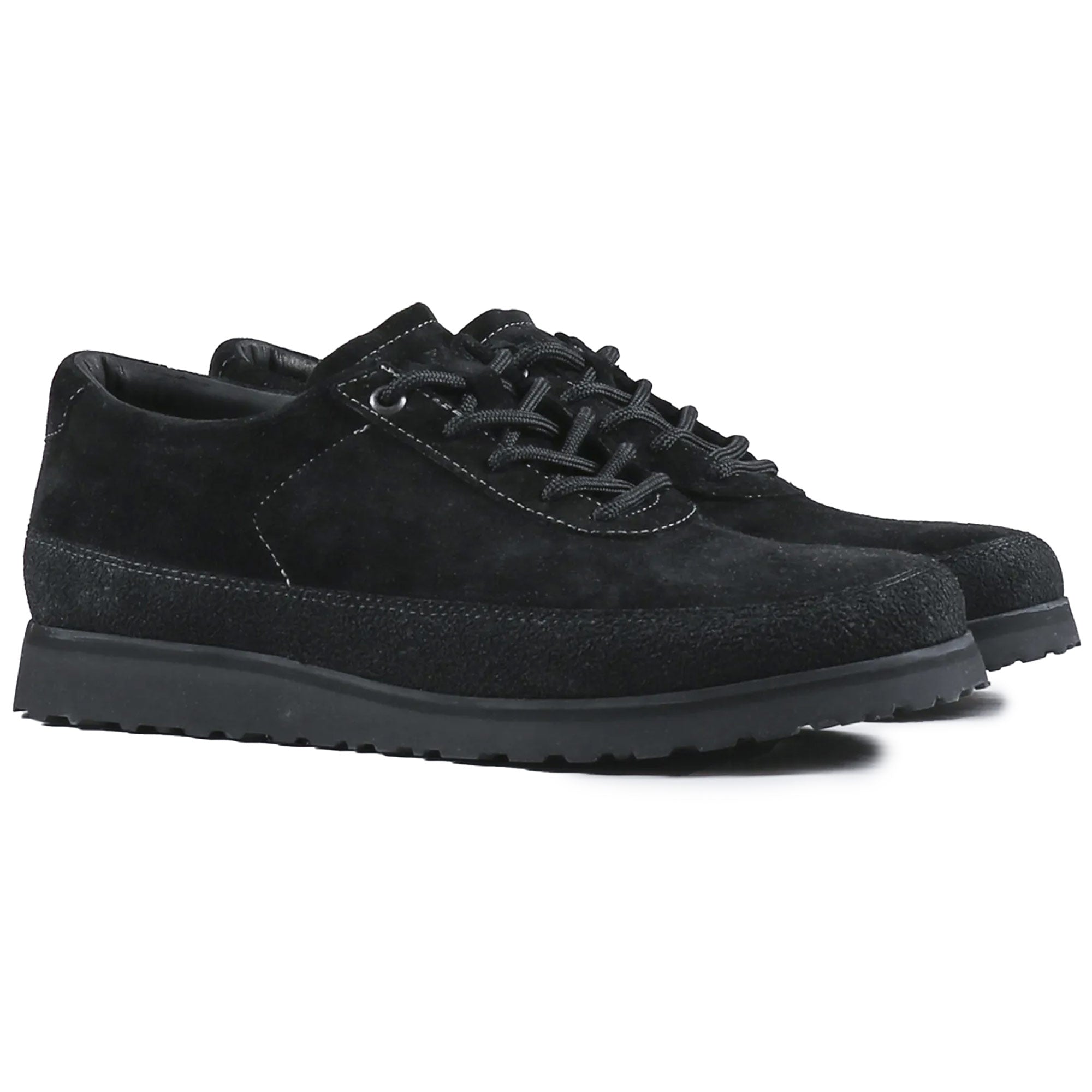 Explorer Shoes - Black Suede