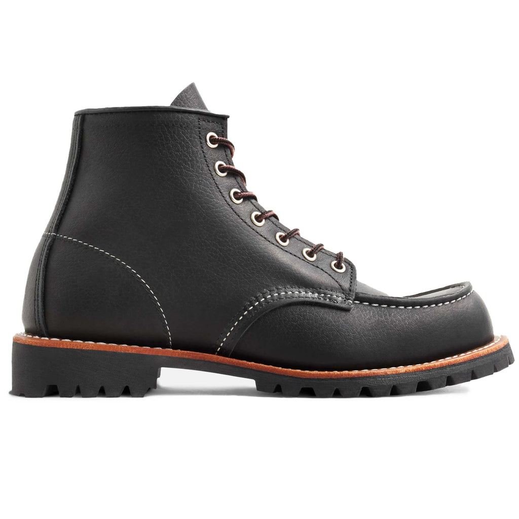 Roughneck Moc Toe Work Boots - Black