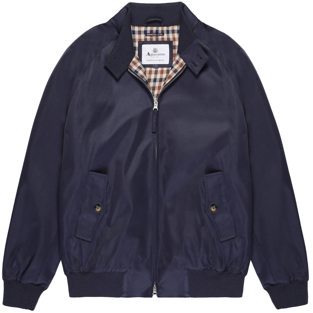 Aquascutum Archival Harrington Jacket - Navy