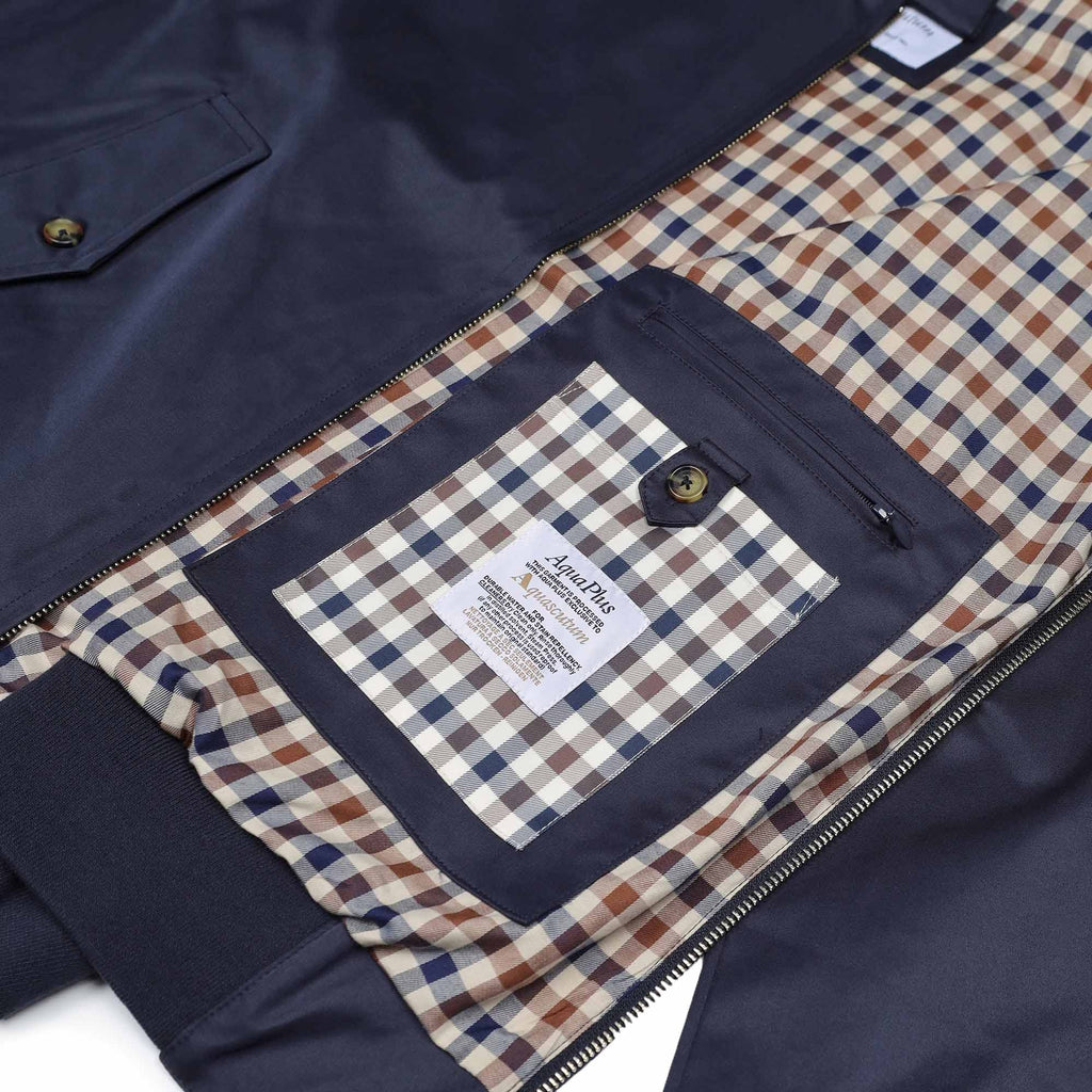 Aquascutum Archival Harrington Jacket - Navy