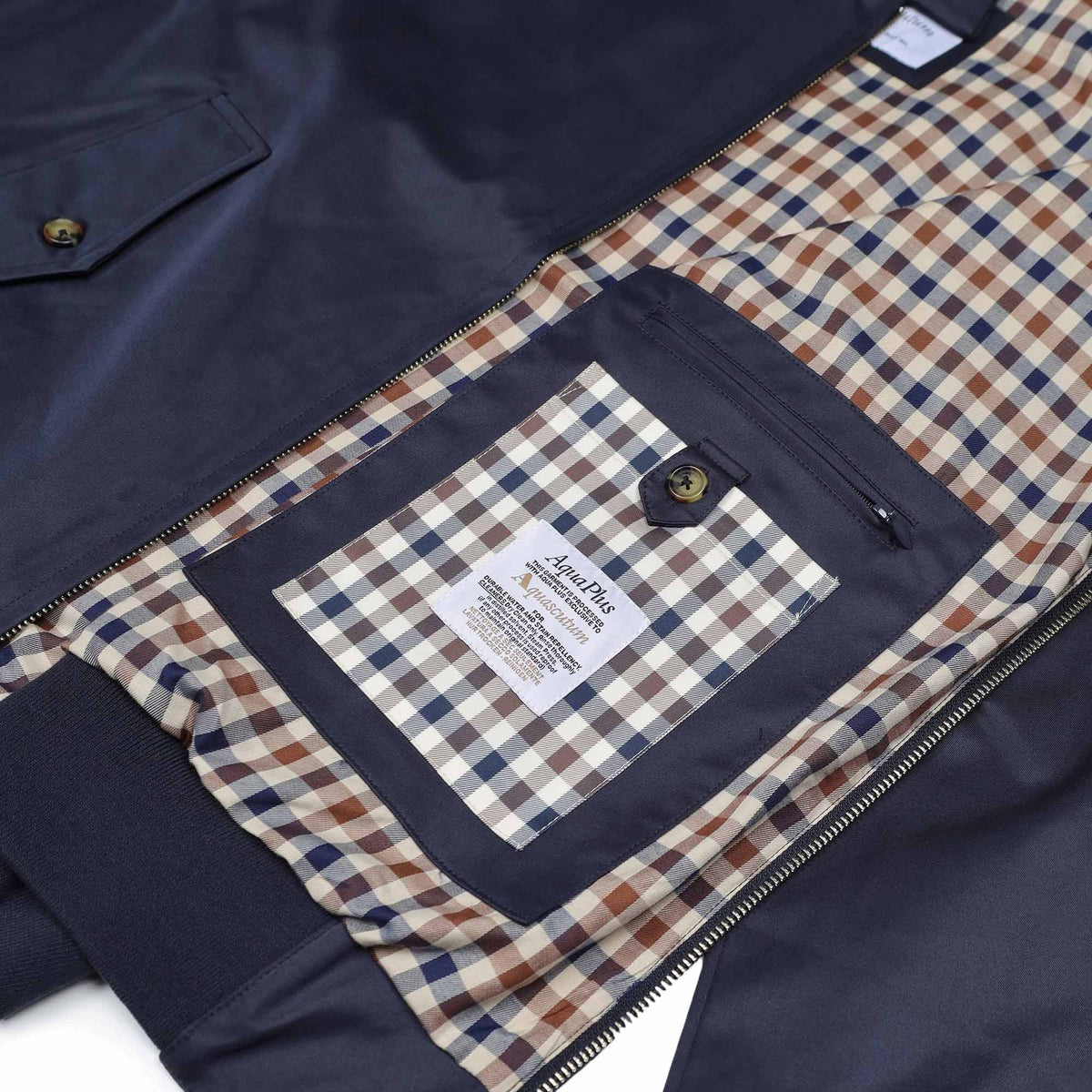 Aquascutum Archival Harrington Jacket - Navy