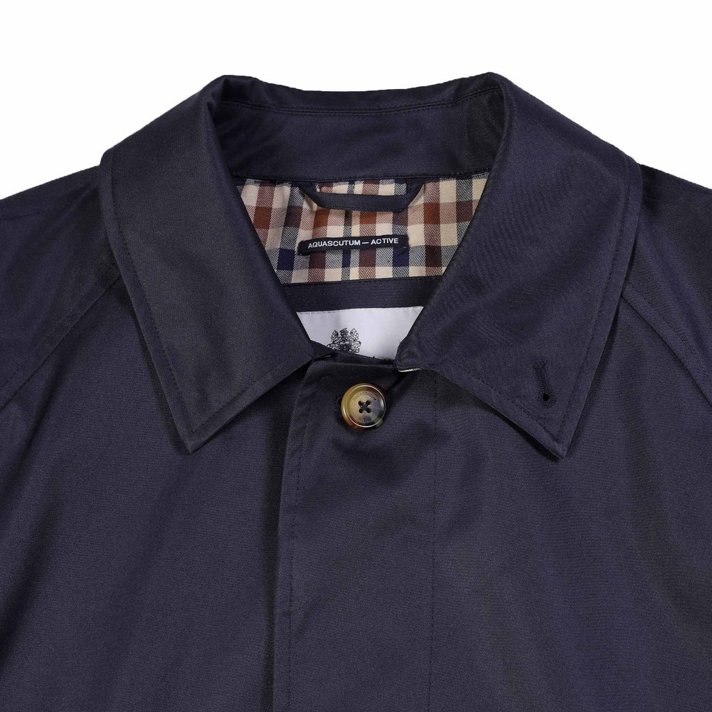Archival Mac Coat - Navy