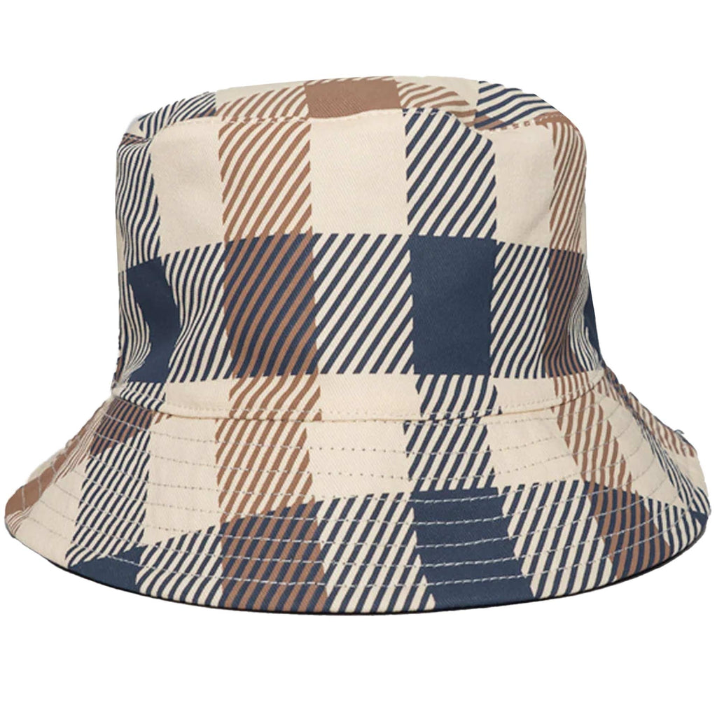 Aquascutum Reversible Bucket Hat - Macro Check