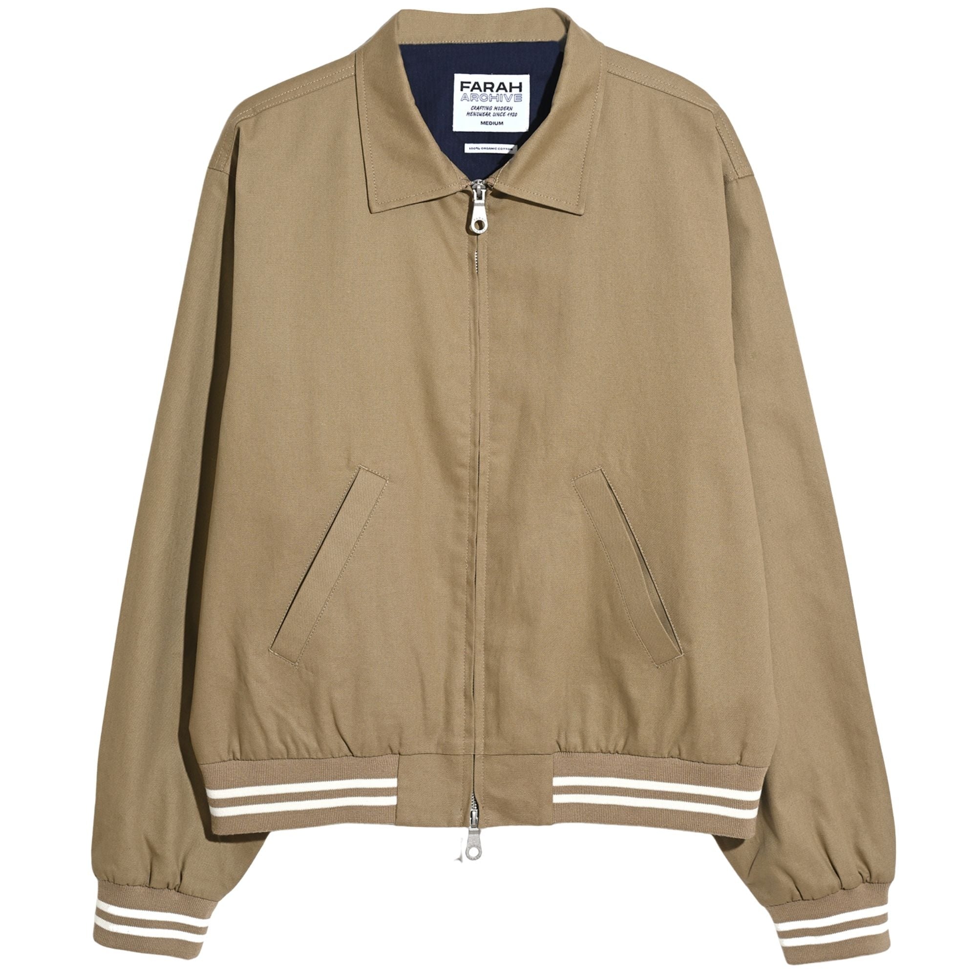 Farah Archive Colonia Archive Jacket - Beige – Stuarts London
