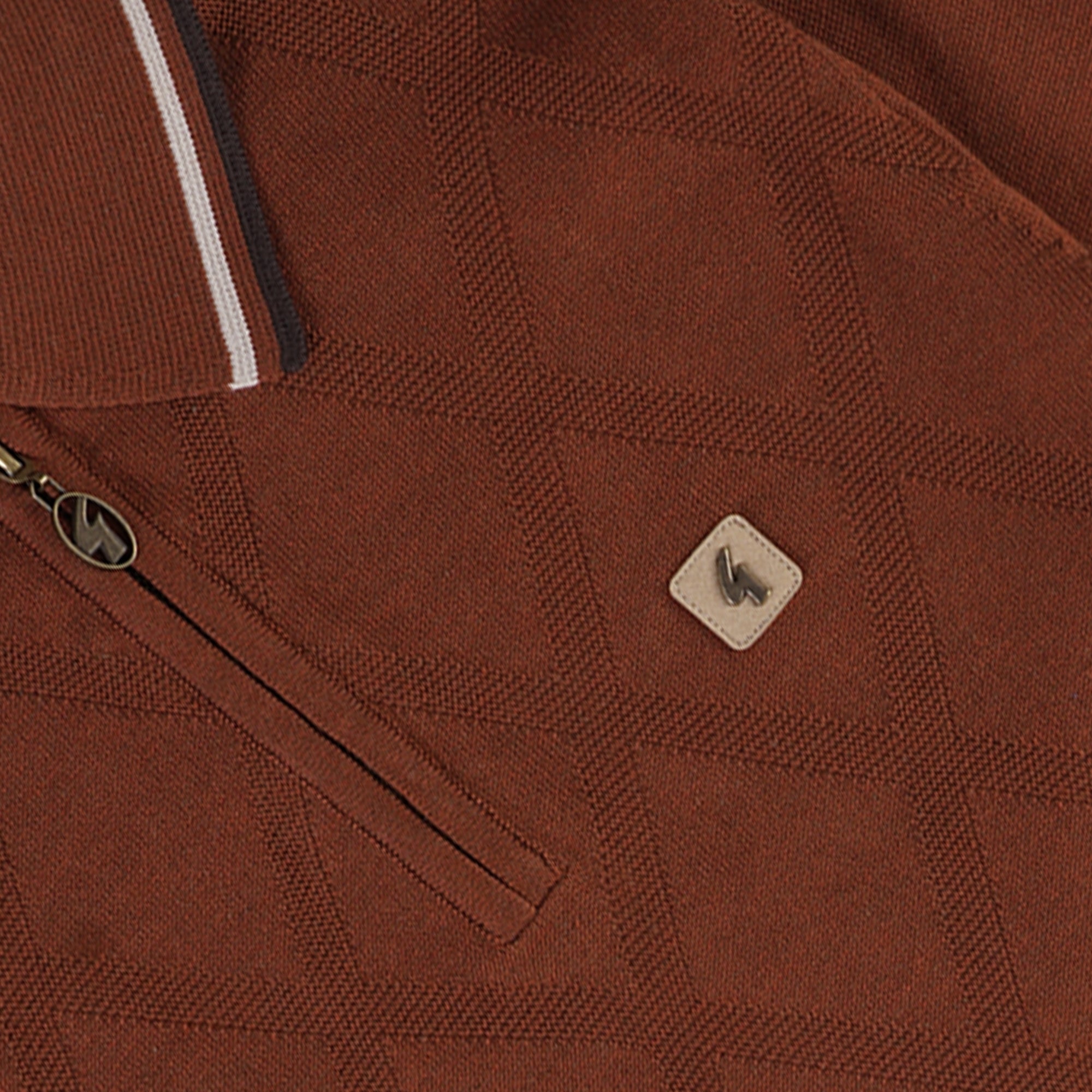 Gabicci Vintage Moore Polo Shirt - Paprika