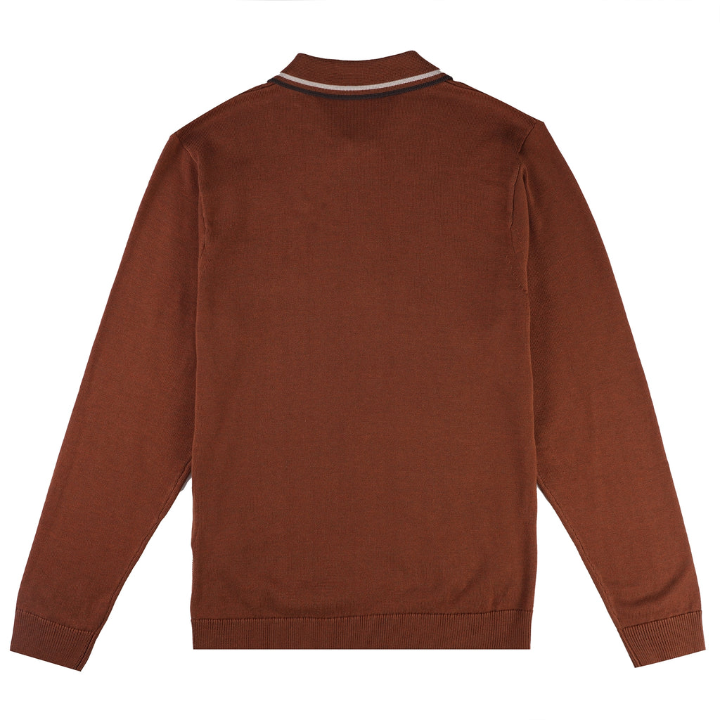 Gabicci Vintage Moore Polo Shirt - Paprika