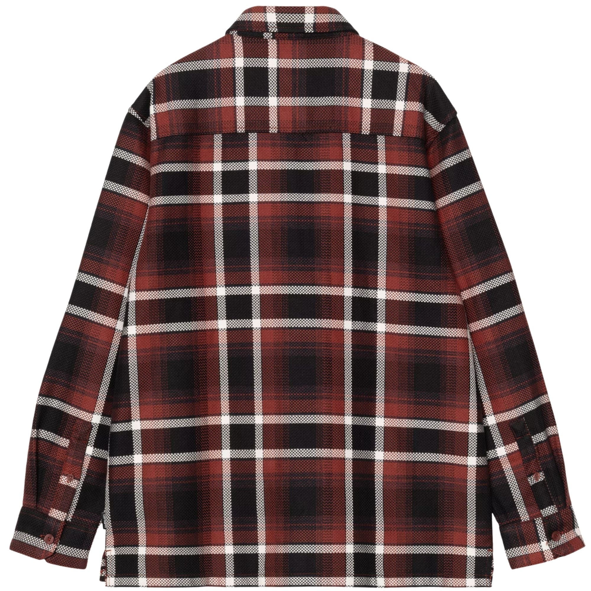Long Sleeve Vaughn Shirt - Dark Brick