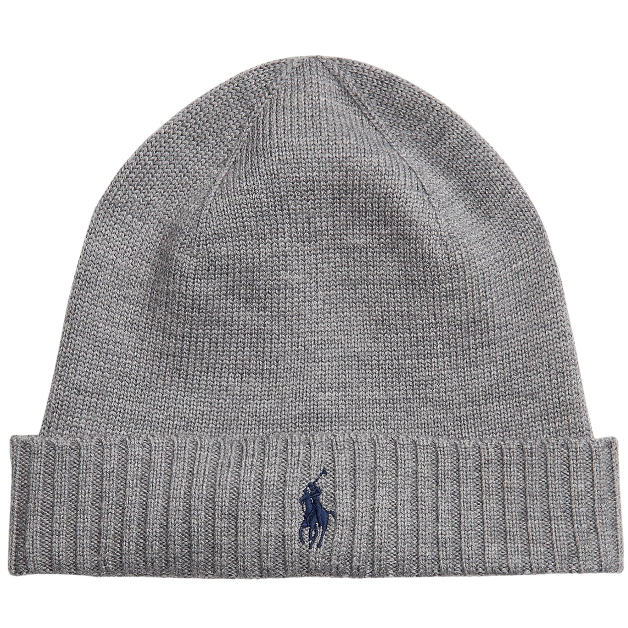 Polo Ralph Lauren Signature Pony Wool Beanie - Grey