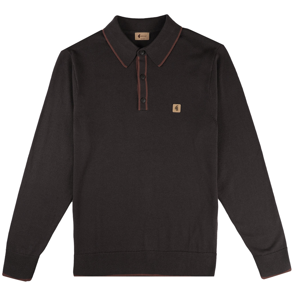 Gabicci Vintage Lineker Polo Shirt - Clove