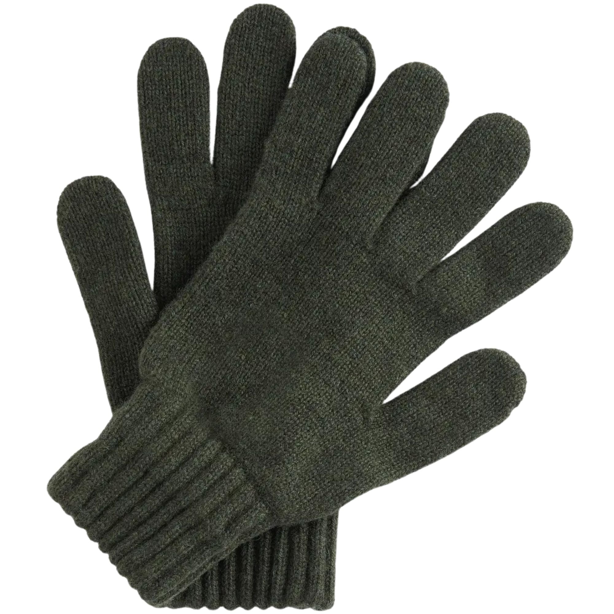 Lambswool Gloves - Olive