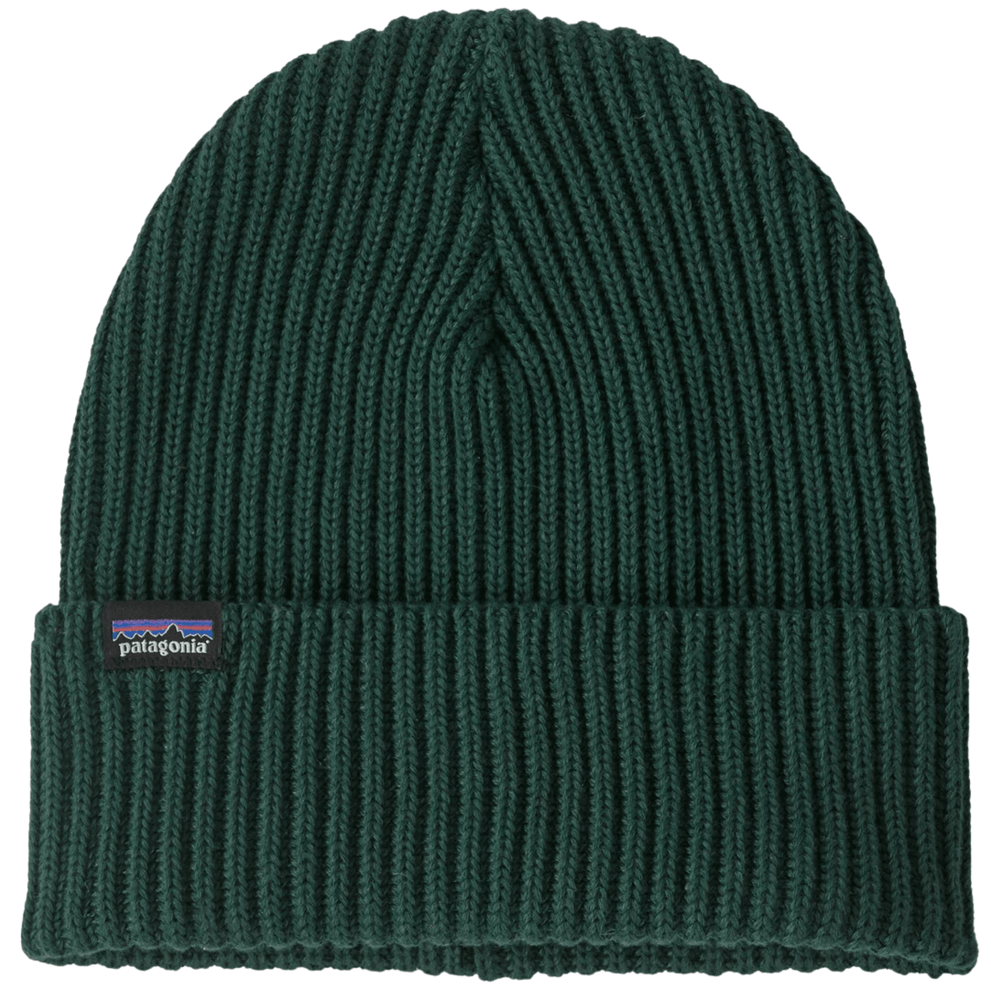 Fisherman's Rolled Beanie - Green