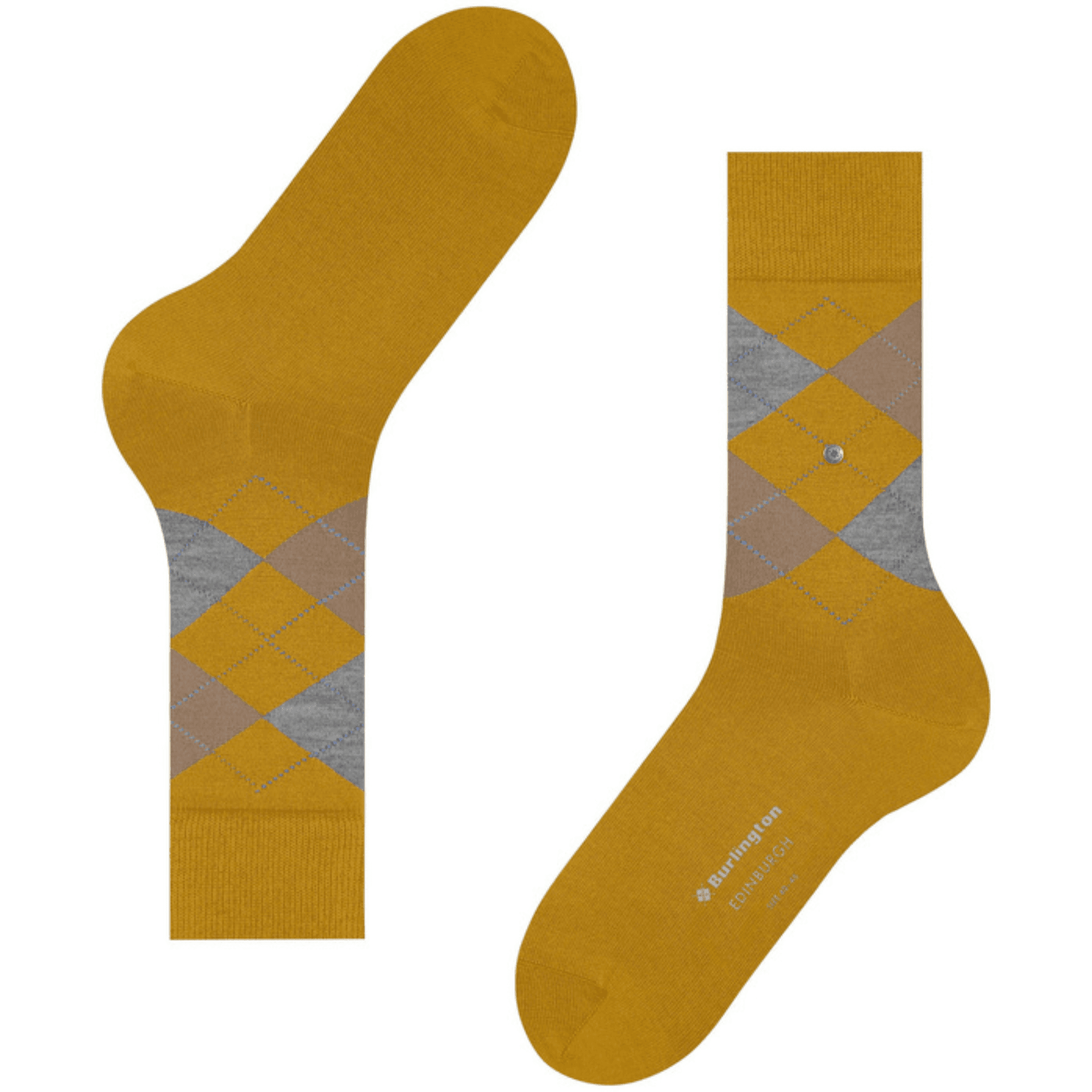 Edinburgh Socks - Dark Yellow